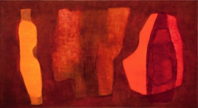 Bez tytułu, płótno/olej, Untitled, canvas/oil, 130x232 cm, 2014 Bez tytułu, płótno/olej, Untitled, canvas/oil, 130x232 cm, 2014