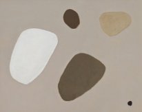 Cykl - Ludzie czy kamienie, płótno/akryl, Cycle - Men or Stones, canvas/acrylic, 40x50 cm, 2010