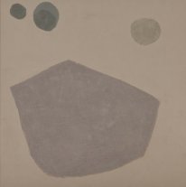 Cykl - Ludzie czy kamienie, płótno/akryl, Cycle - Men or Stones, canvas/acrylic, 50x50 cm, 2010