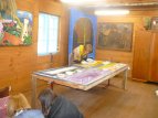 Zagrodowa Osada in Usciaz Kazimierz Dolny area, Silk painting workshop, 8-11 march 2012