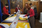 Zagrodowa Osada in Usciaz Kazimierz Dolny area, Silk painting workshop, 8-11 march 2012